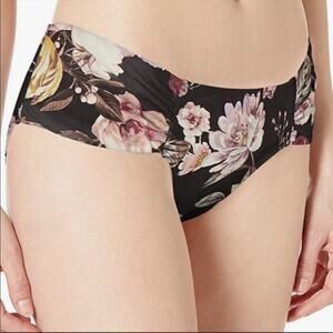 Rachel Roy Ruched side floral bikini swim bottom